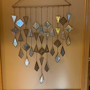 Rose gold wall decor from Urban Outfitters